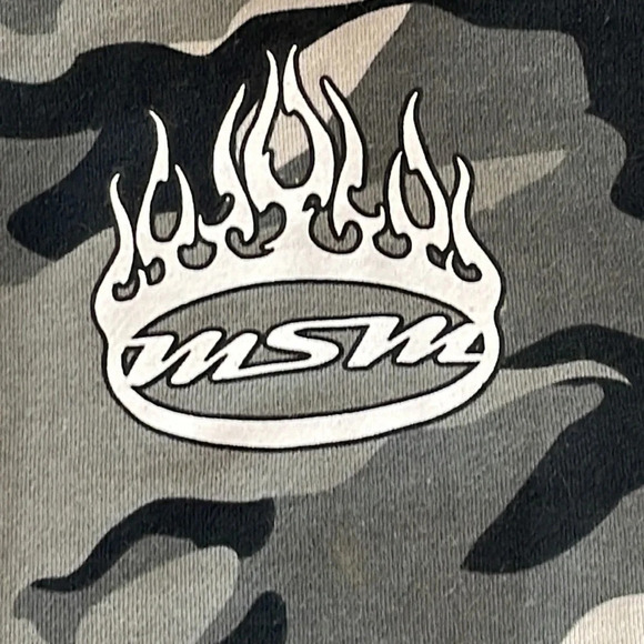 Camo Hoodie Sweatshirt Black Gray size 2X (has Company logo see photos) - Picture 4 of 16